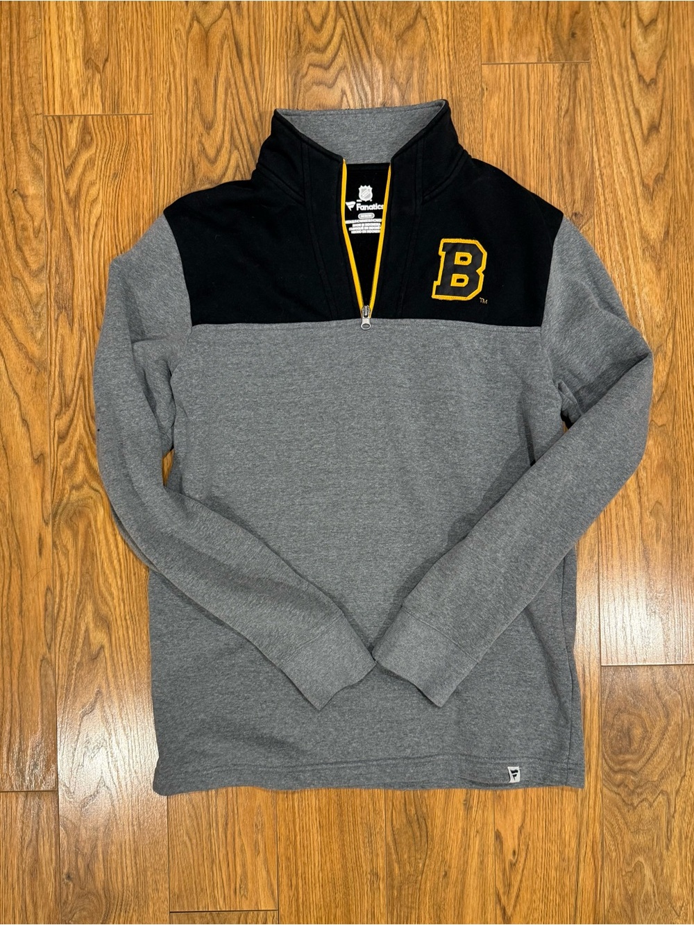 Fanatics Boston Bruins Quarter Zip